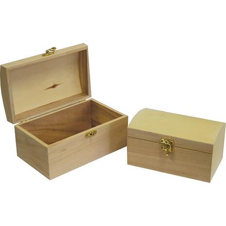 Κουτιά ξύλινα διακοσμητικά σετ 3 τεμαχίων